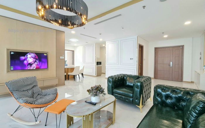 Cho Thuê Căn Hộ Landmark 81 3PN 132m2 Có Thể Vừa Ở Vừa Làm Văn Phòng, view xuất sắc