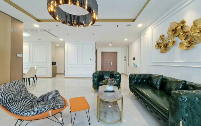 Cho Thuê Căn Hộ Landmark 81 3PN 132m2 Có Thể Vừa Ở Vừa Làm Văn Phòng, view xuất sắc