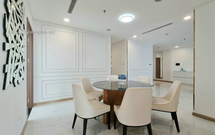 Cho Thuê Căn Hộ Landmark 81 3PN 132m2 Có Thể Vừa Ở Vừa Làm Văn Phòng, view xuất sắc