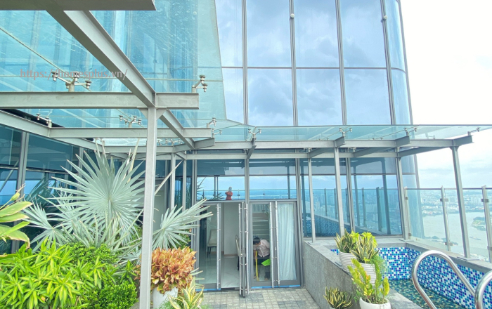 Cho Thuê Căn Hộ Sky Villa Landmark 81 4PN 245m2 đẹp, đẳng cấp