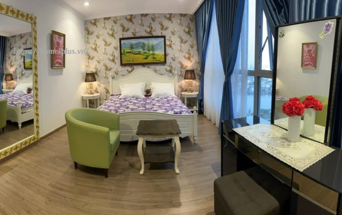 Cho Thuê căn Hộ 4 Phòng Ngủ Diện Tích 159m2 Vinhomes Central Park view trực diện sông