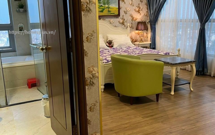 Cho Thuê căn Hộ 4 Phòng Ngủ Diện Tích 159m2 Vinhomes Central Park view trực diện sông